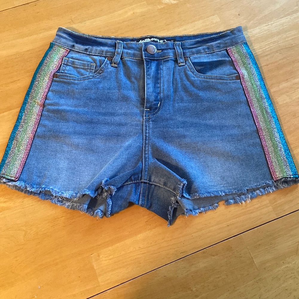 Jean shorts high waist
